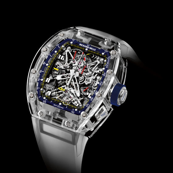 Replica Richard Mille 2015 RM 056 TOURBILLON CHRONOGRAPH SAPPHIRE - FELIPE MASSA Men Watch